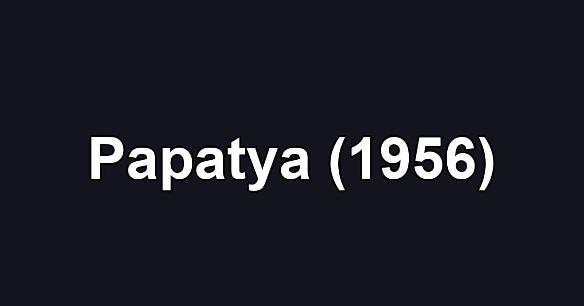 Papatya (1956)