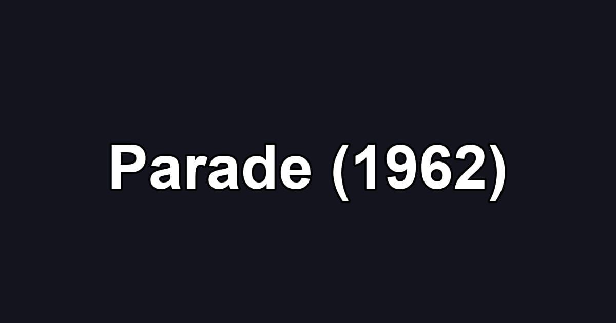 Parade (1962)