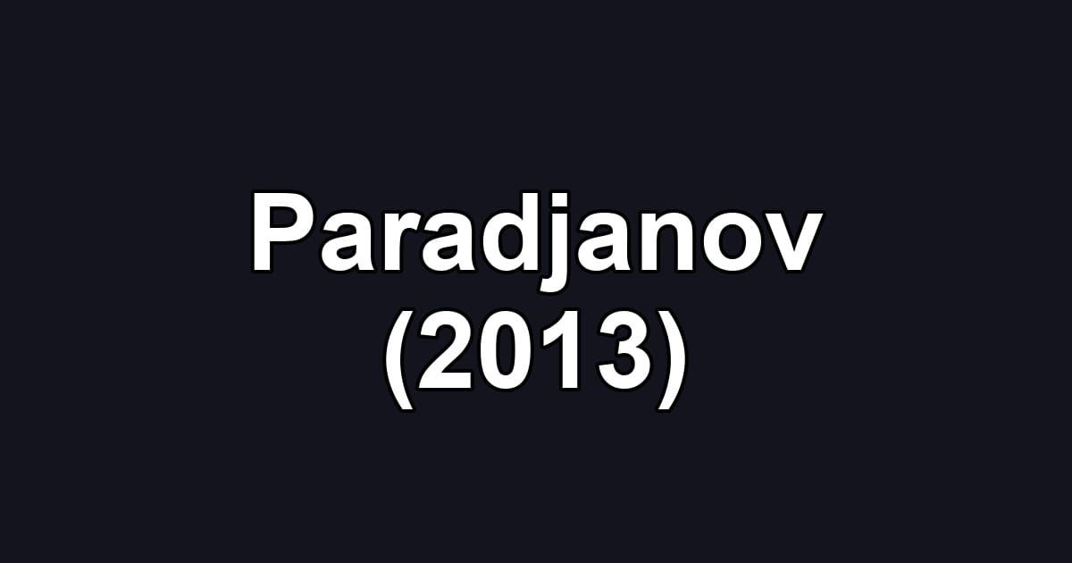 Paradjanov (2013)