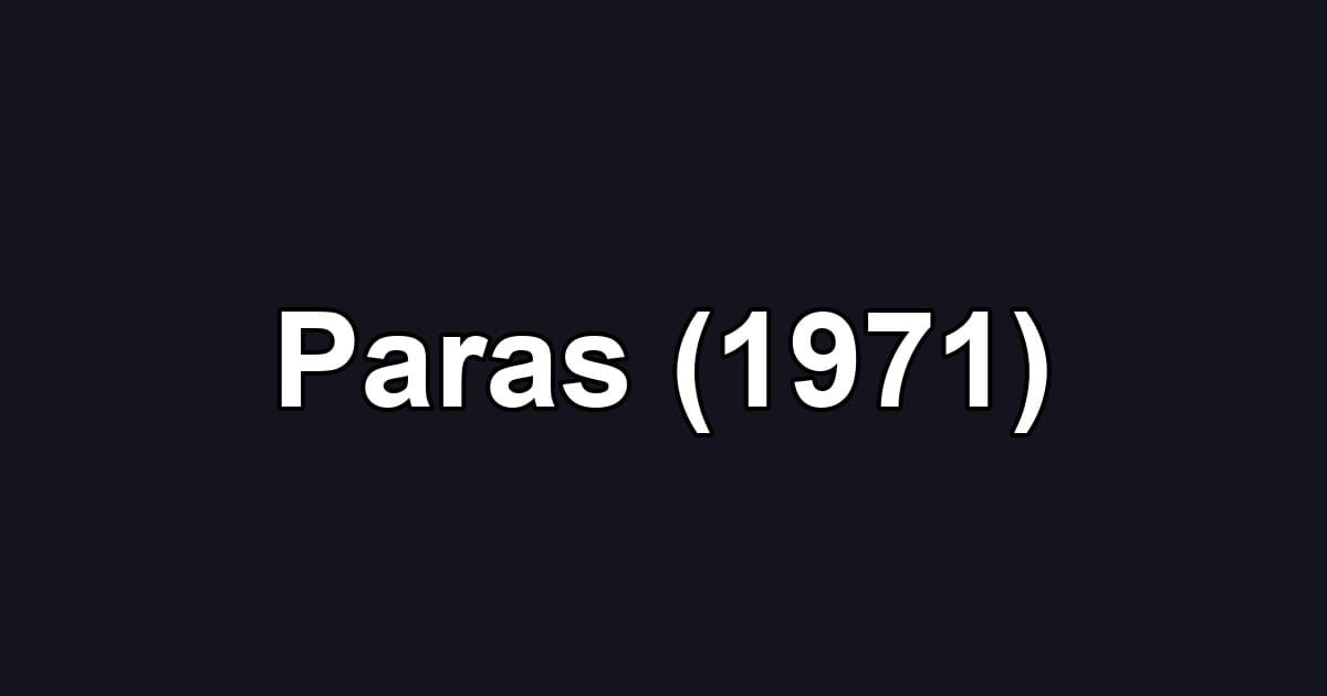 Paras (1971)