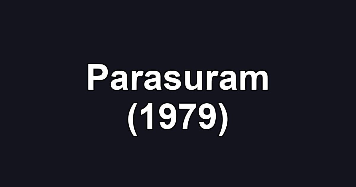 Parasuram (1979)