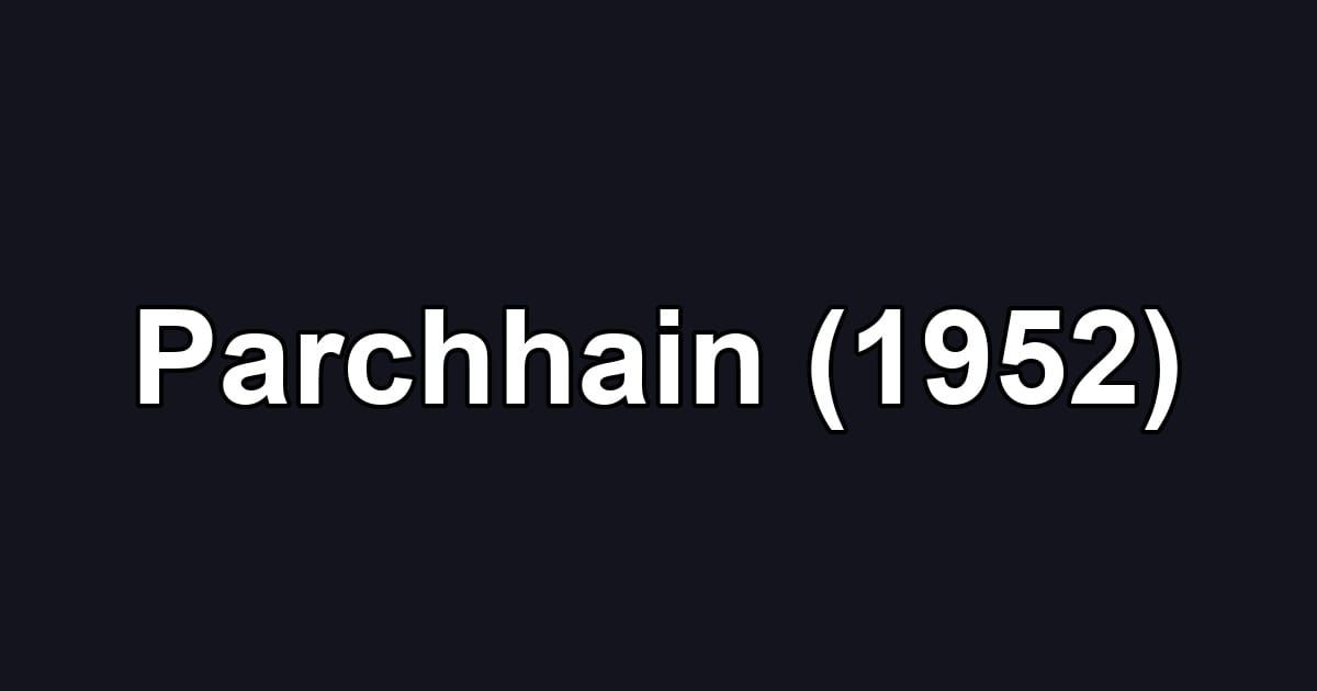 Parchhain (1952)