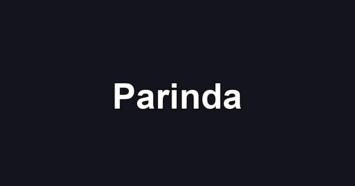 Parinda