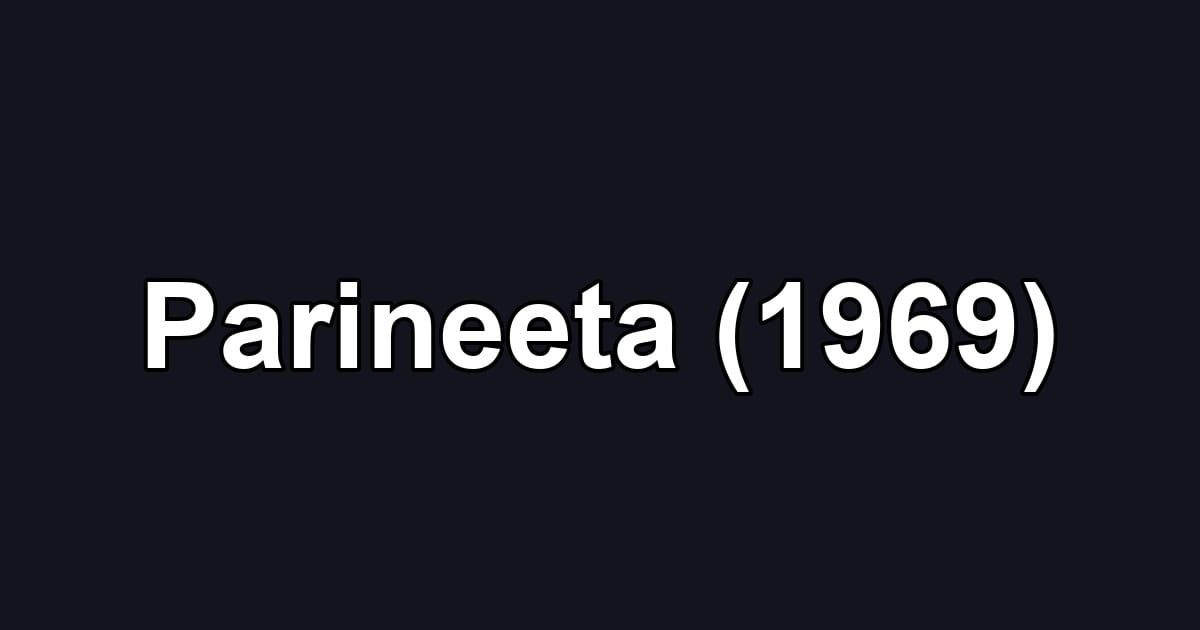 Parineeta (1969)