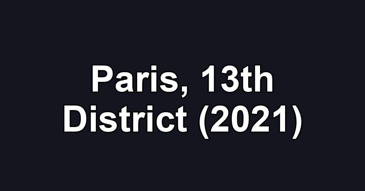 Paris, 13th District (2021)