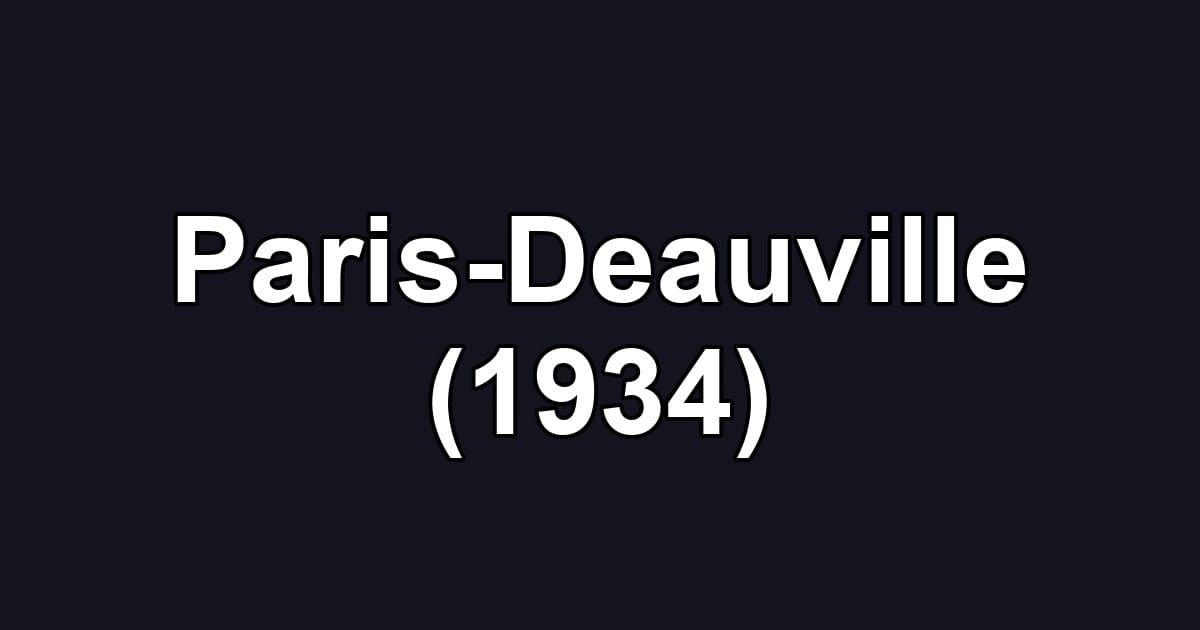 Paris-Deauville (1934)