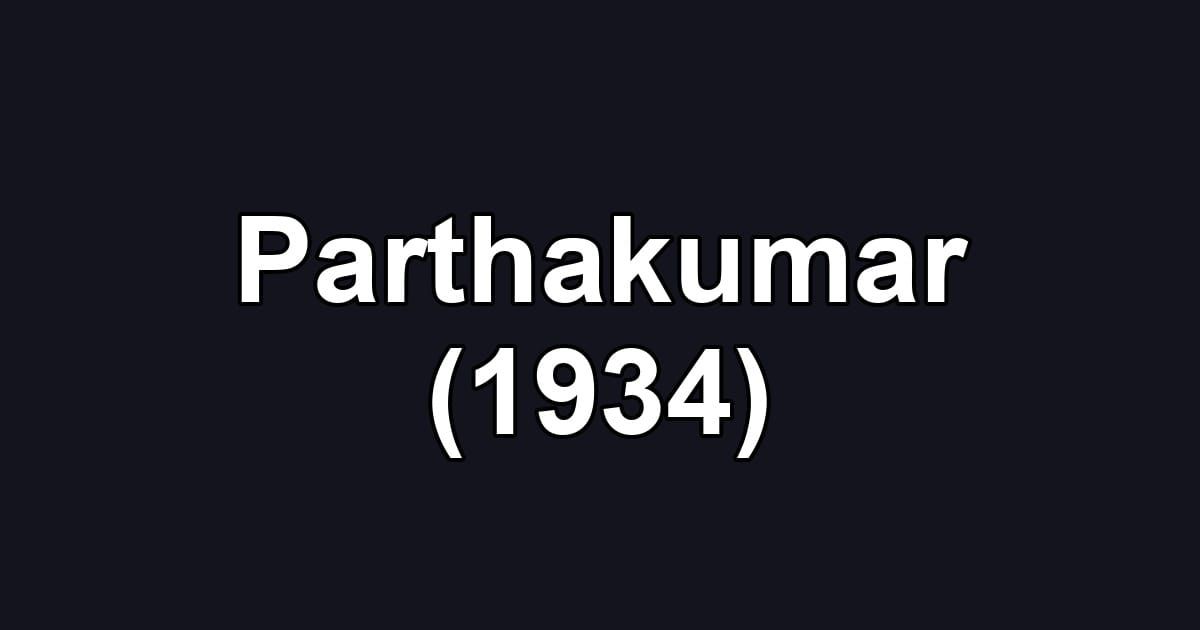 Parthakumar (1934)