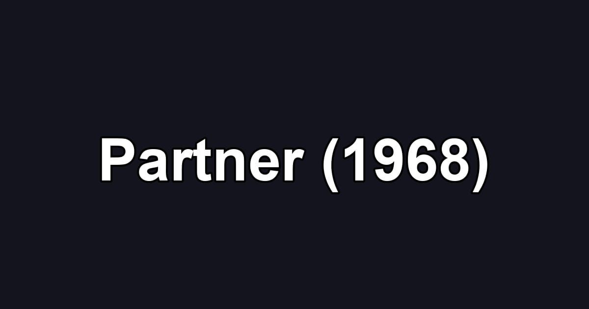 Partner (1968)