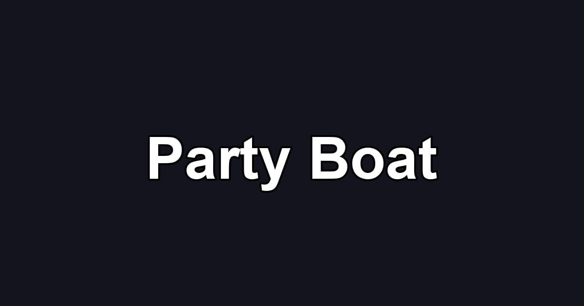 Party Boat