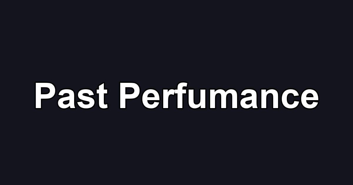 Past Perfumance