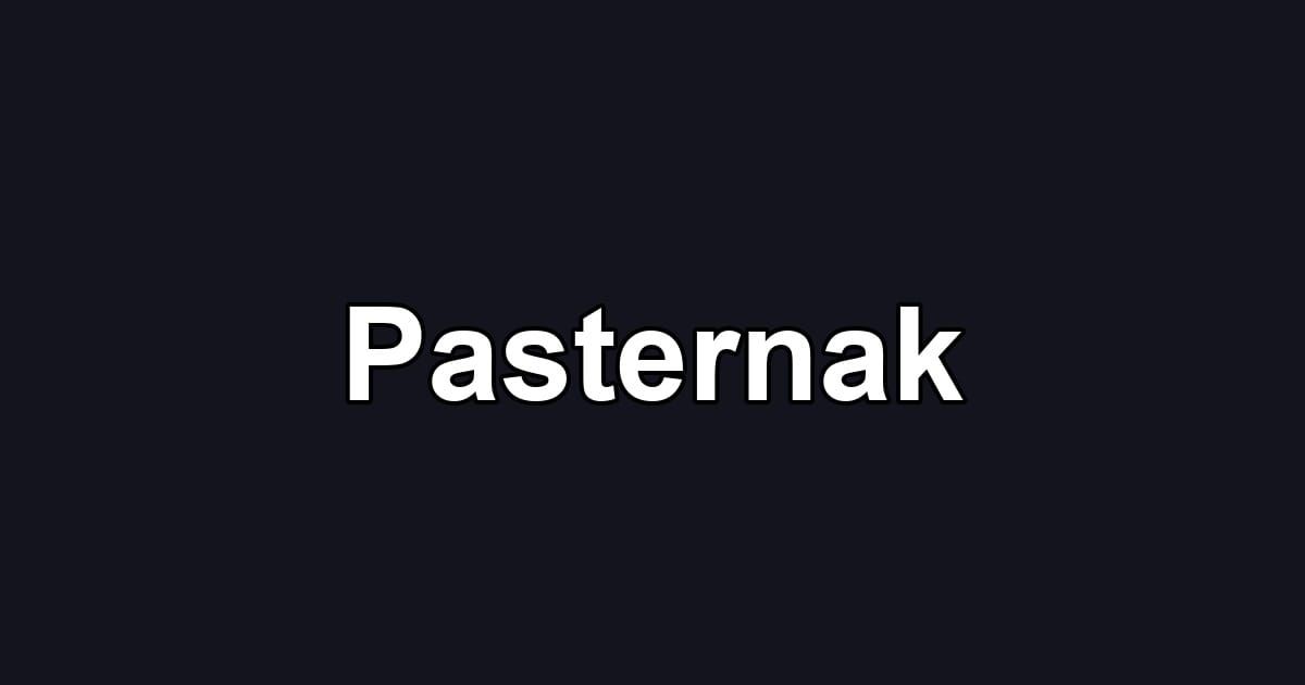 Pasternak
