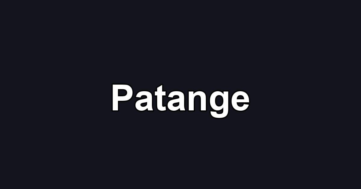 Patange