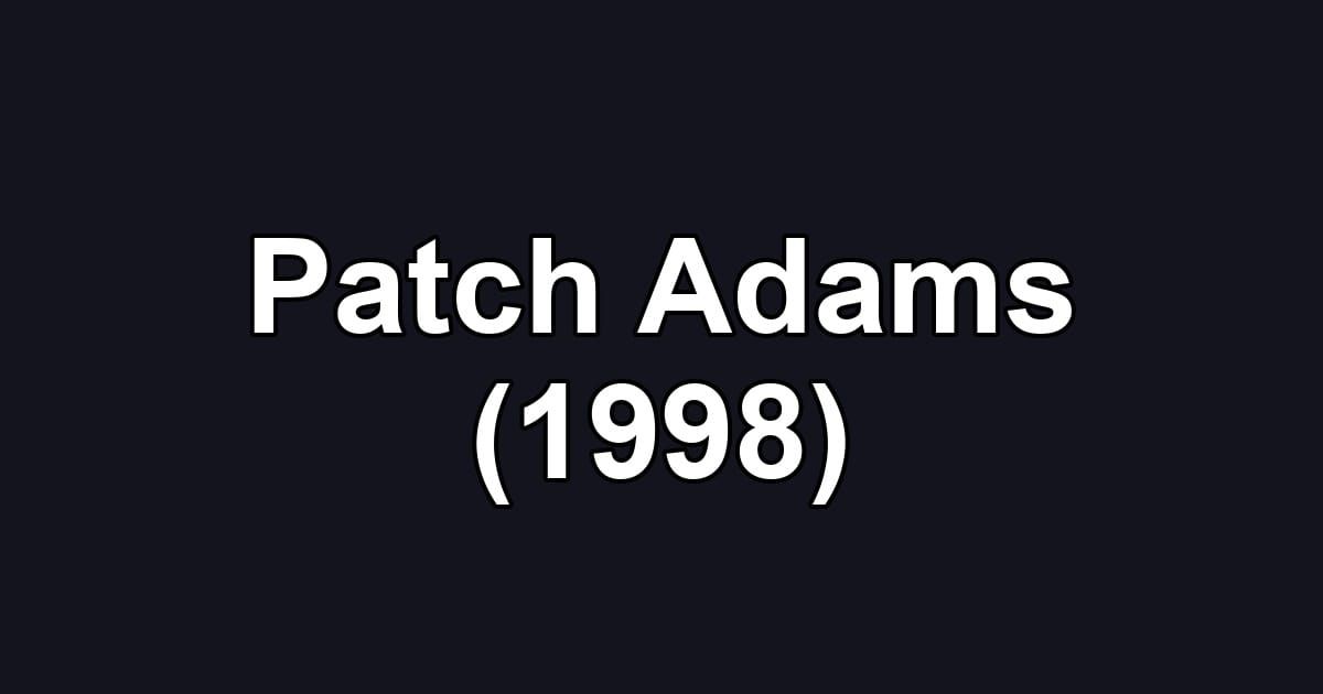 Patch Adams (1998)