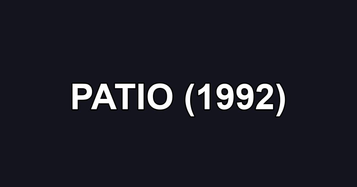 PATIO (1992)