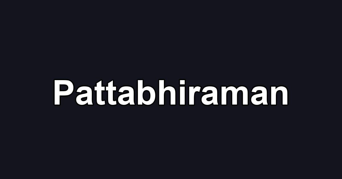 Pattabhiraman