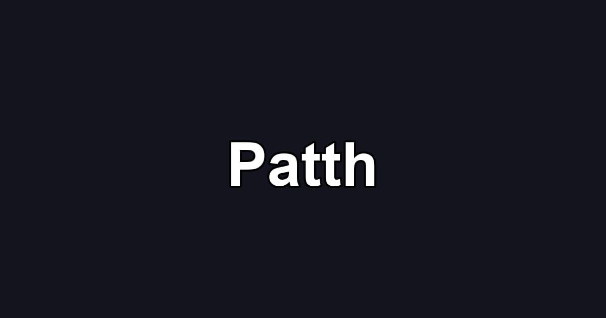 Patth