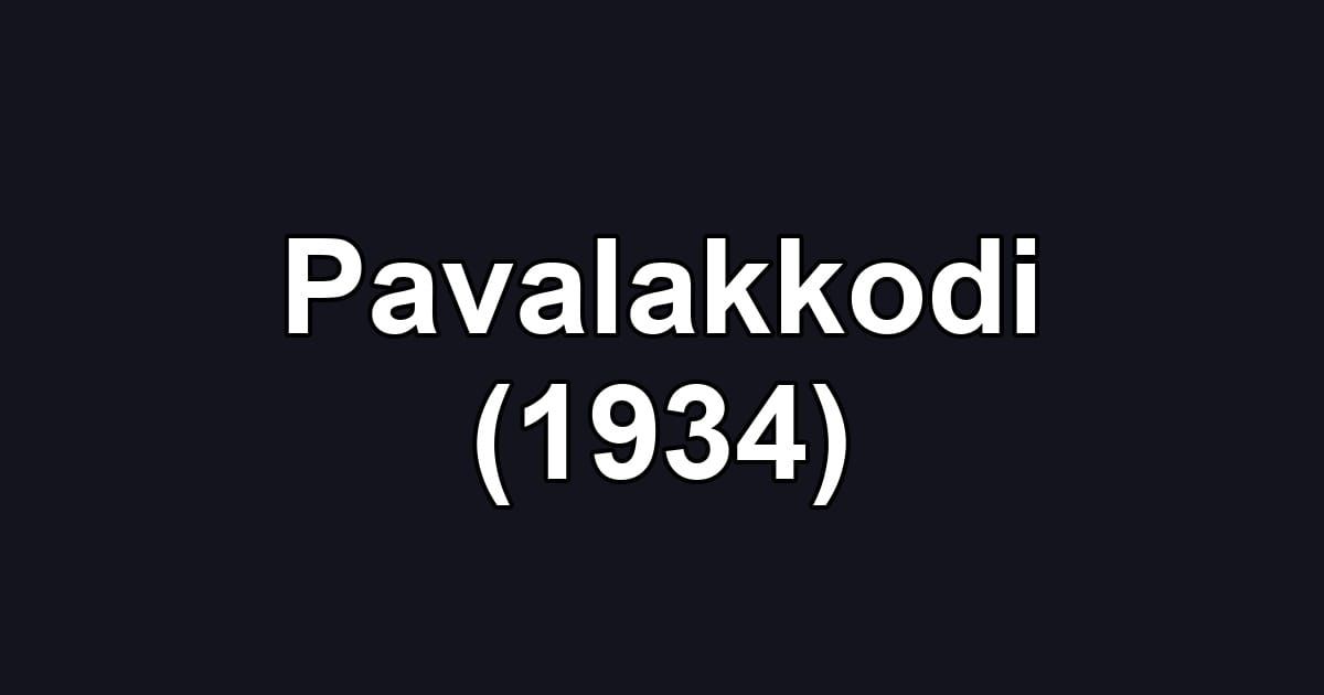 Pavalakkodi (1934)