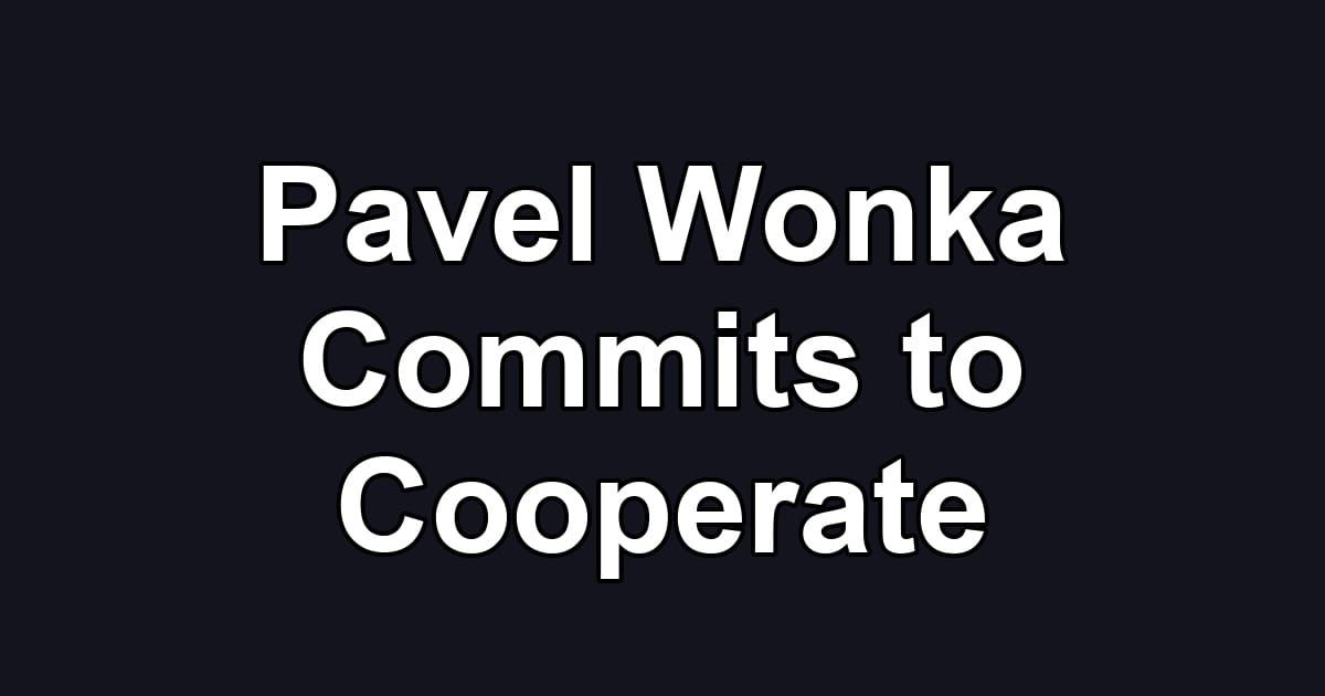Pavel Wonka Commits to Cooperate