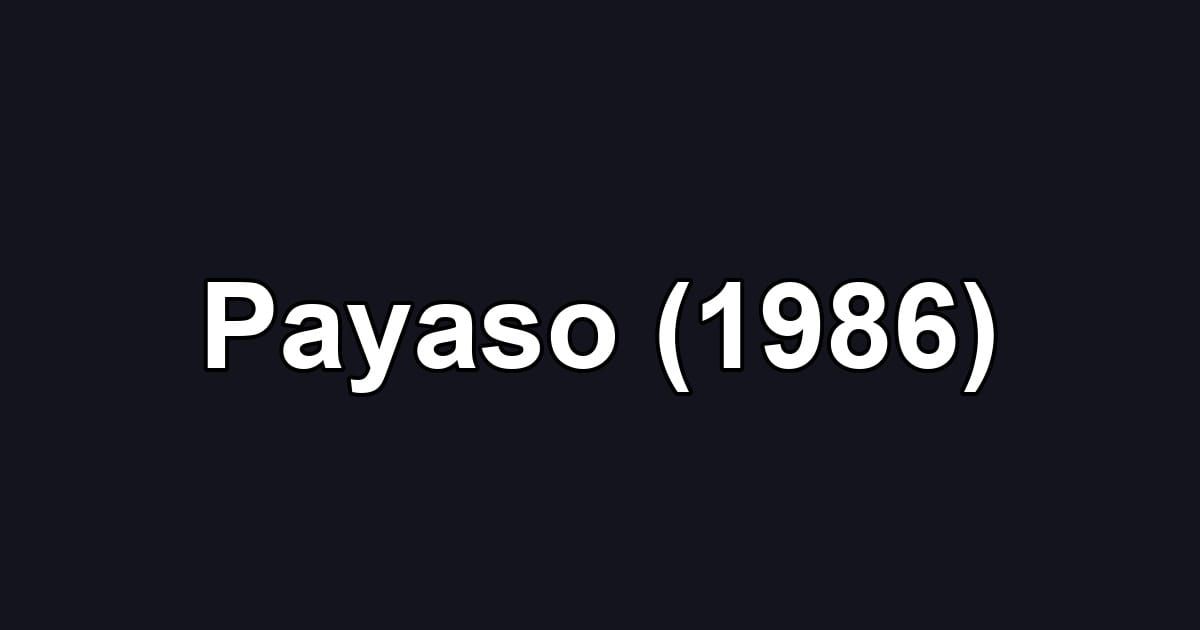 Payaso (1986)