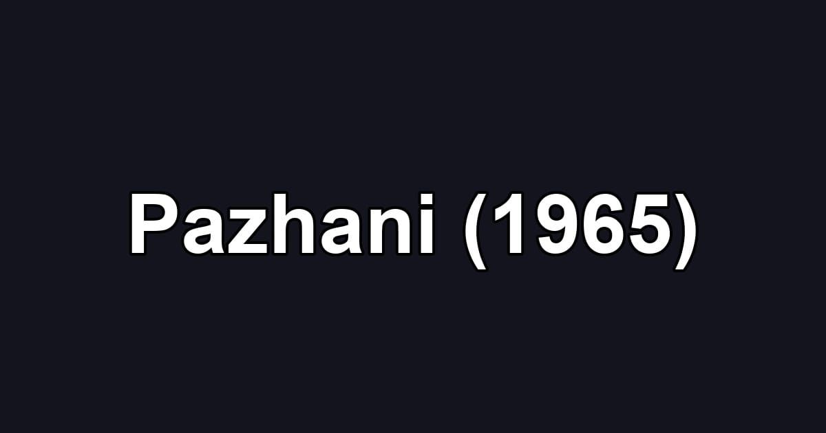 Pazhani (1965)