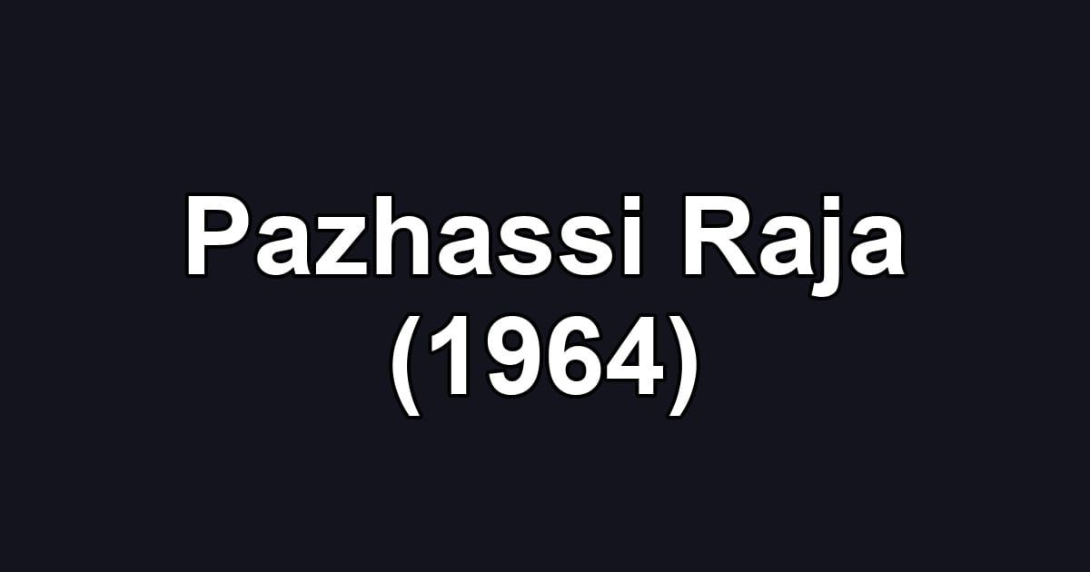 Pazhassi Raja (1964)