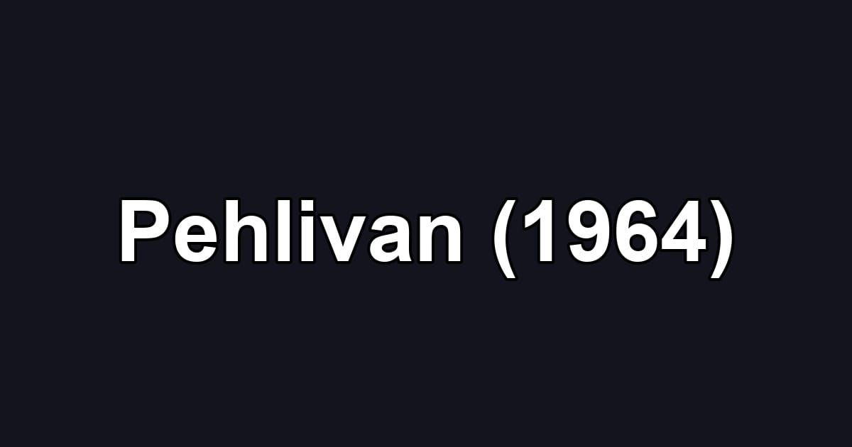 Pehlivan (1964)