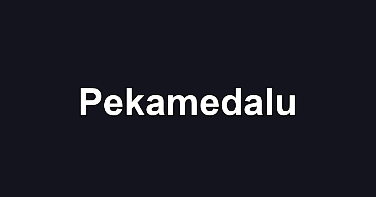 Pekamedalu