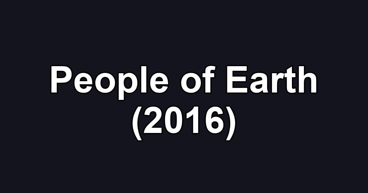 People of Earth (2016)