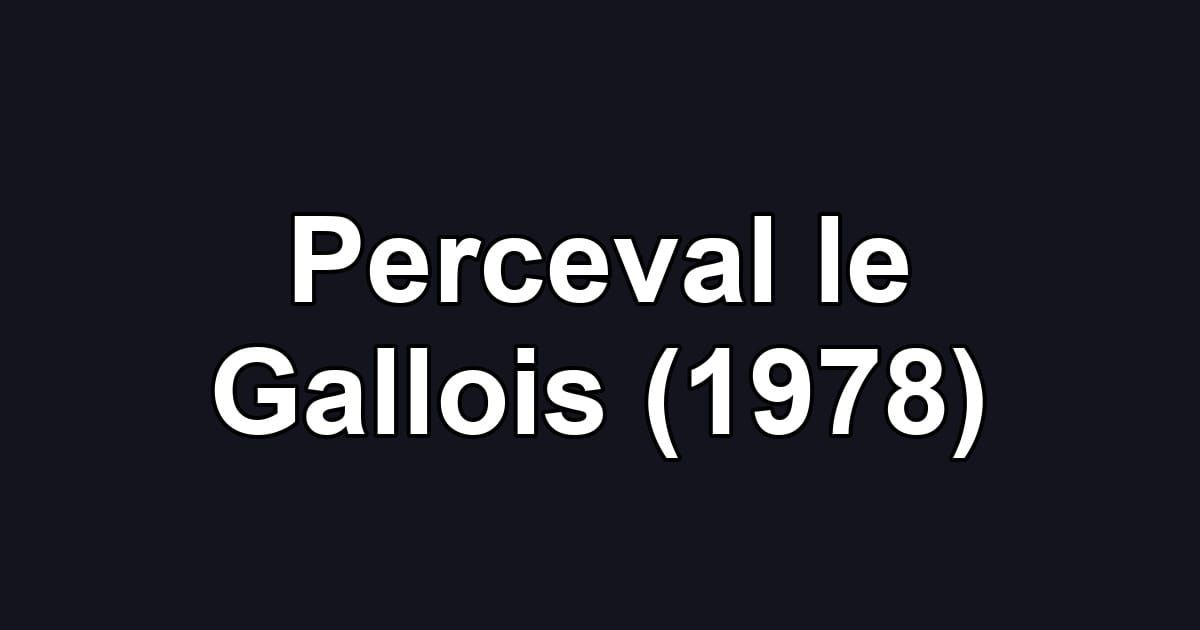 Perceval le Gallois (1978)