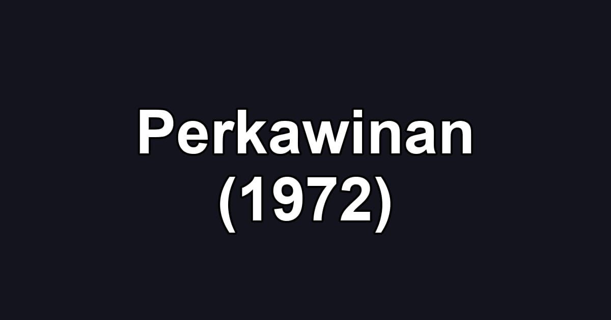 Perkawinan (1972)