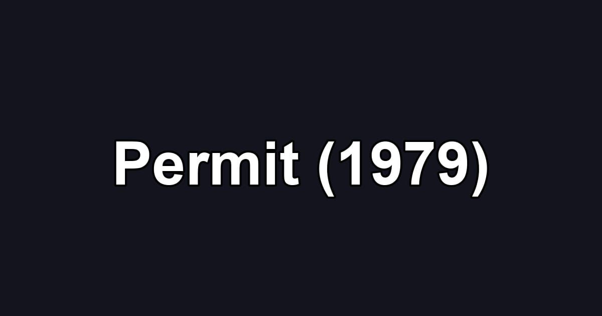 Permit (1979)