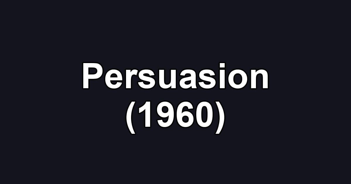 Persuasion (1960)