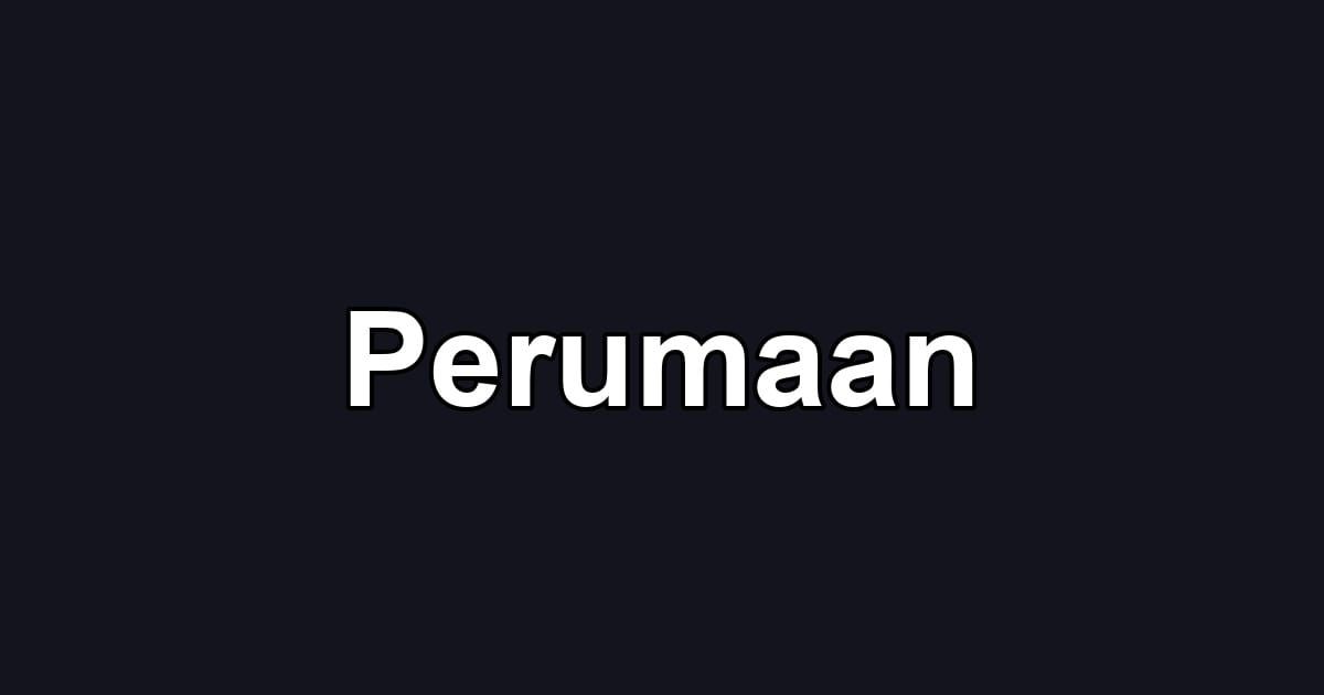 Perumaan