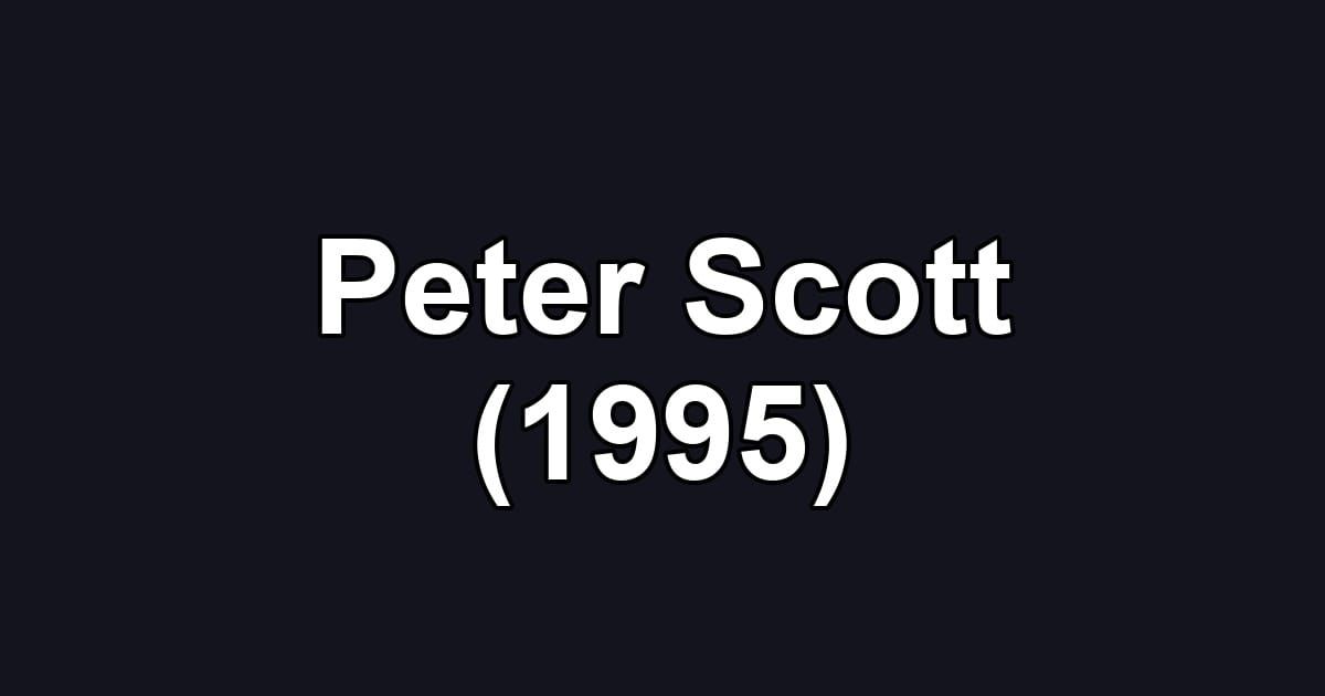 Peter Scott (1995)