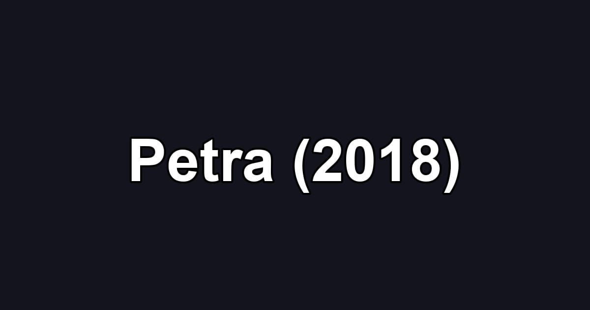 Petra (2018)