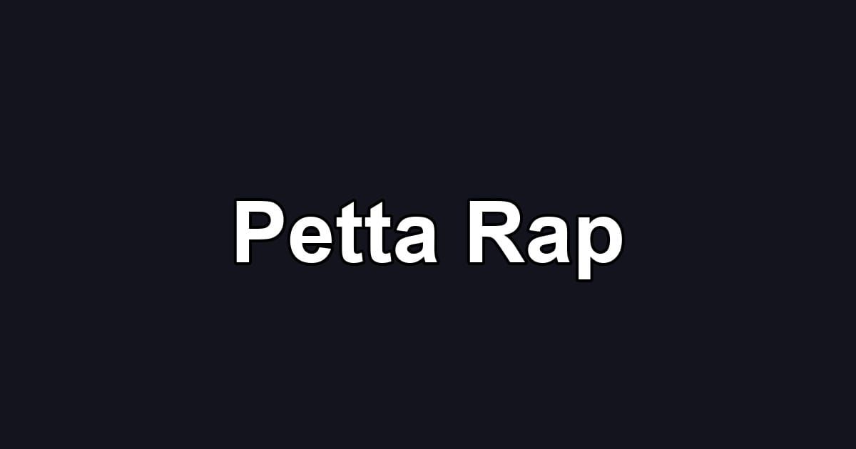 Petta Rap