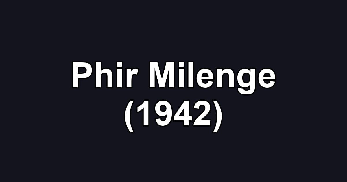 Phir Milenge (1942)