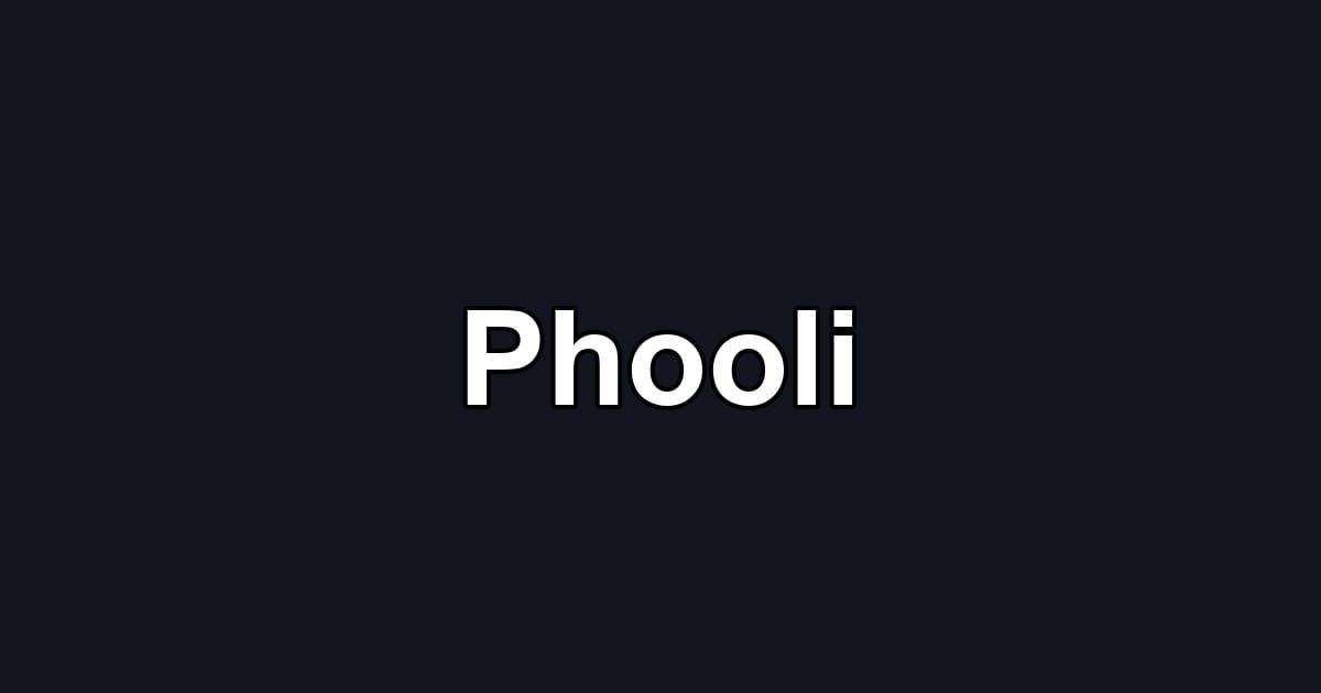 Phooli