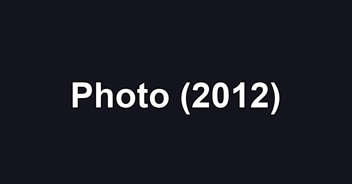 Photo (2012)