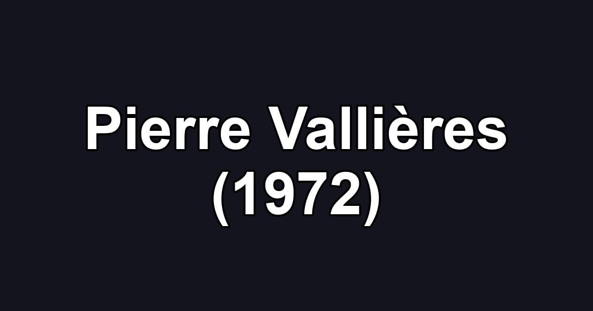 Pierre Vallières (1972)