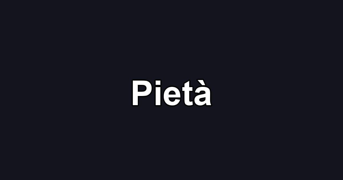 Pietà