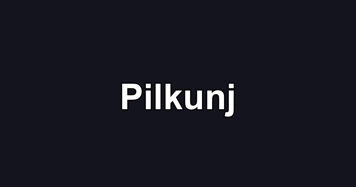 Pilkunj