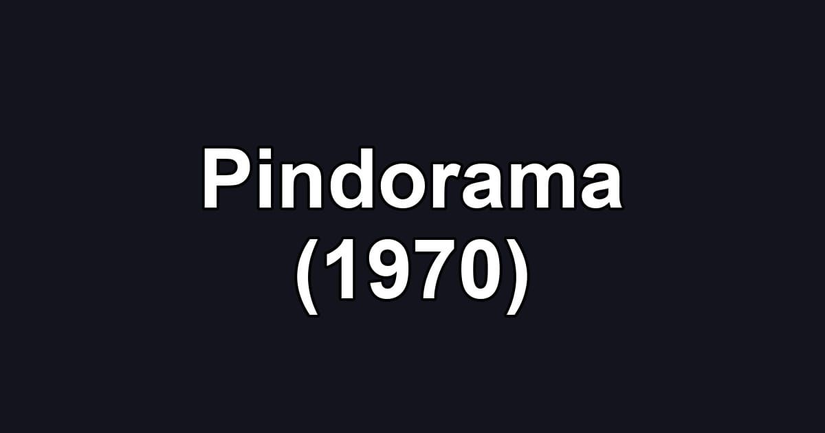 Pindorama (1970)