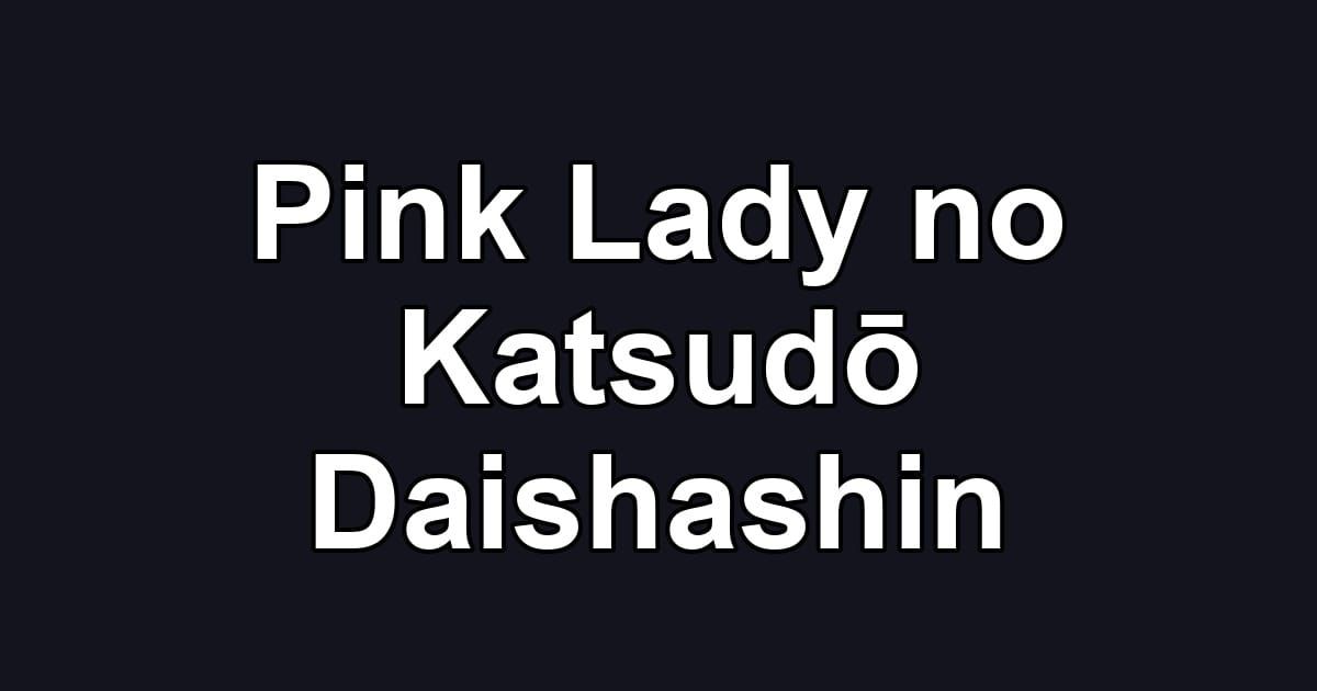 Pink Lady no Katsudō Daishashin