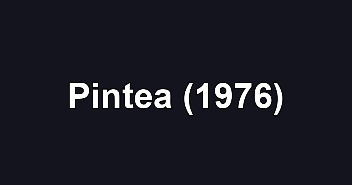 Pintea (1976)