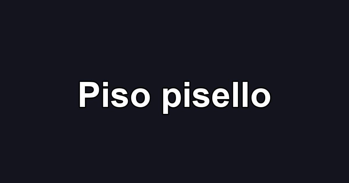 Piso pisello