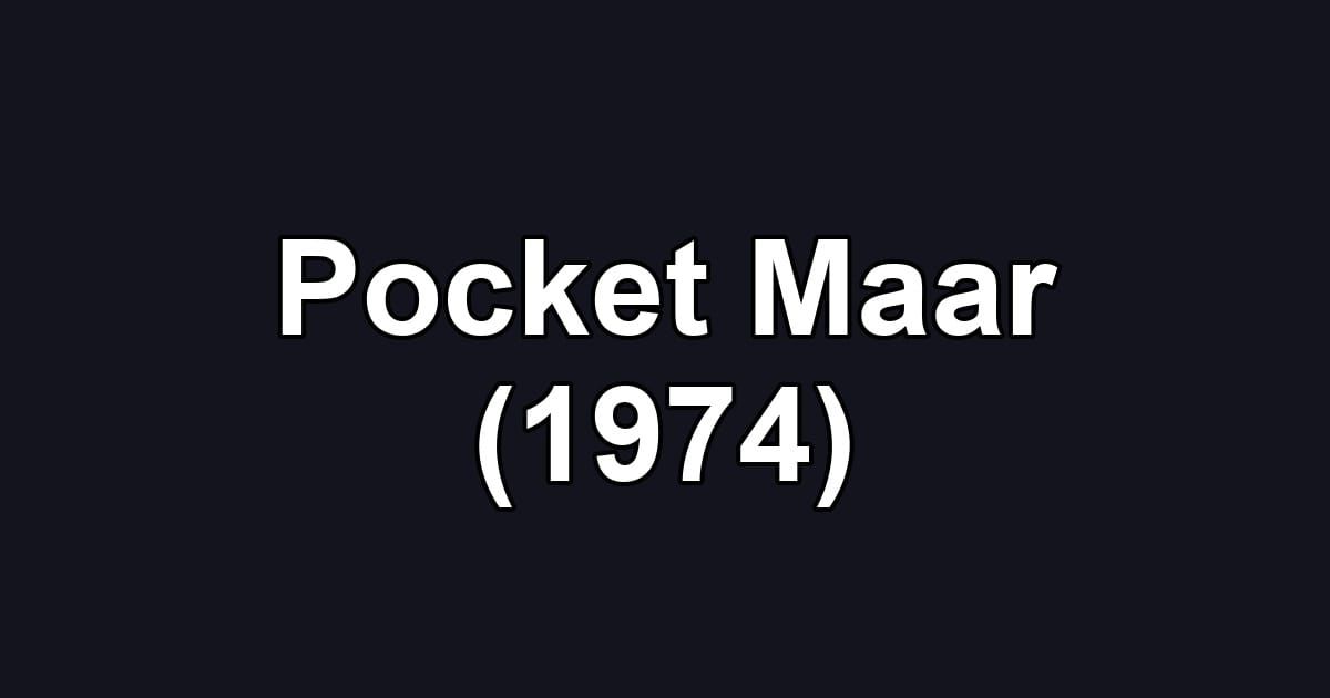 Pocket Maar (1974)