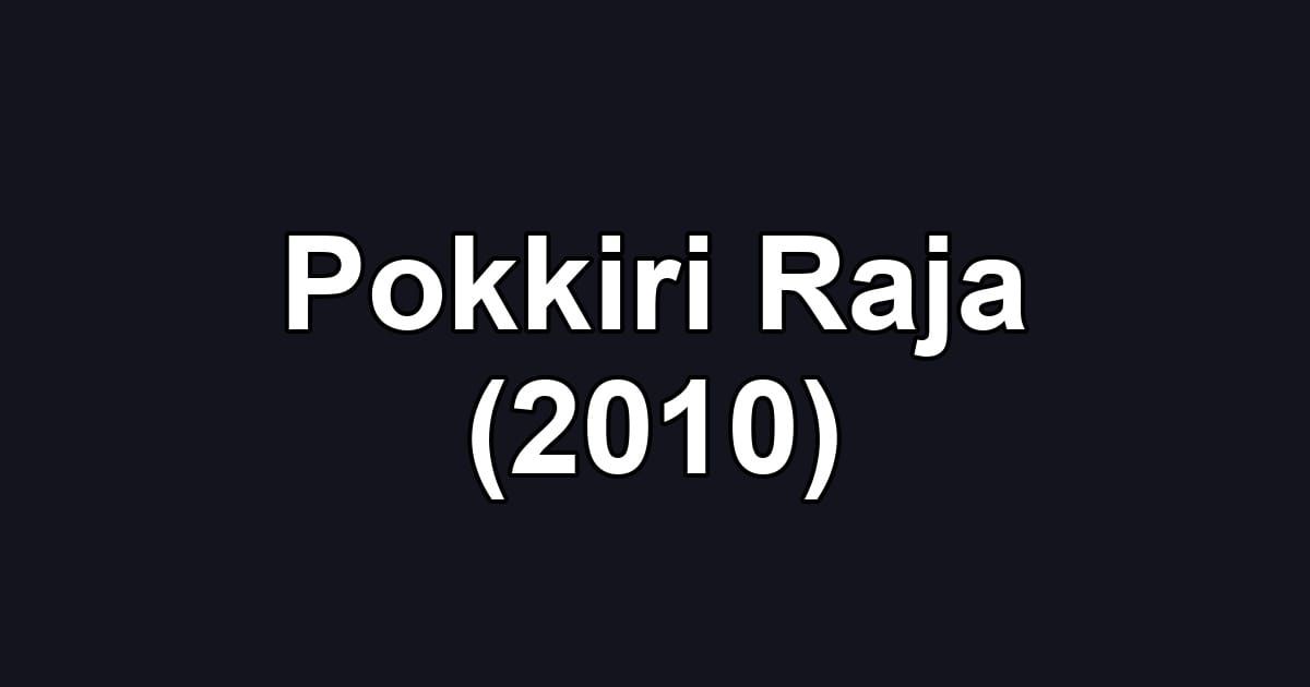 Pokkiri Raja (2010)