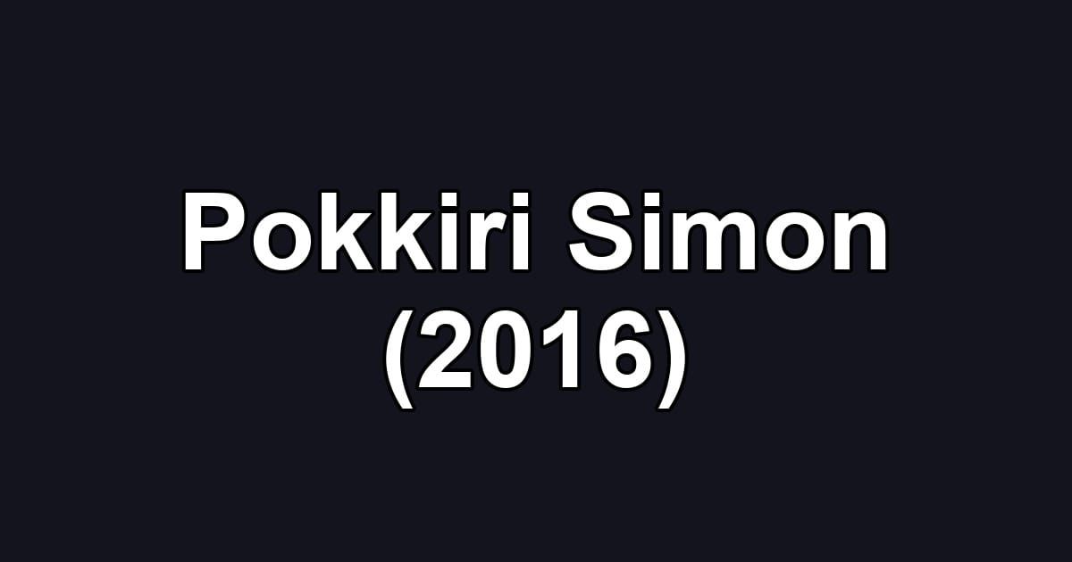 Pokkiri Simon (2016)