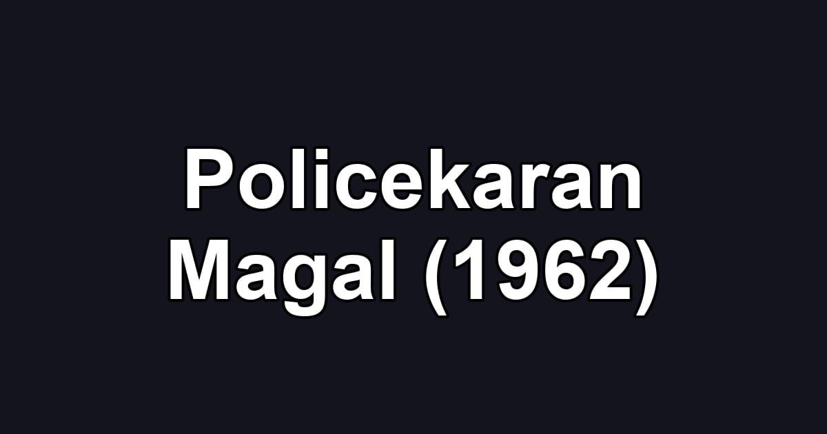 Policekaran Magal (1962)